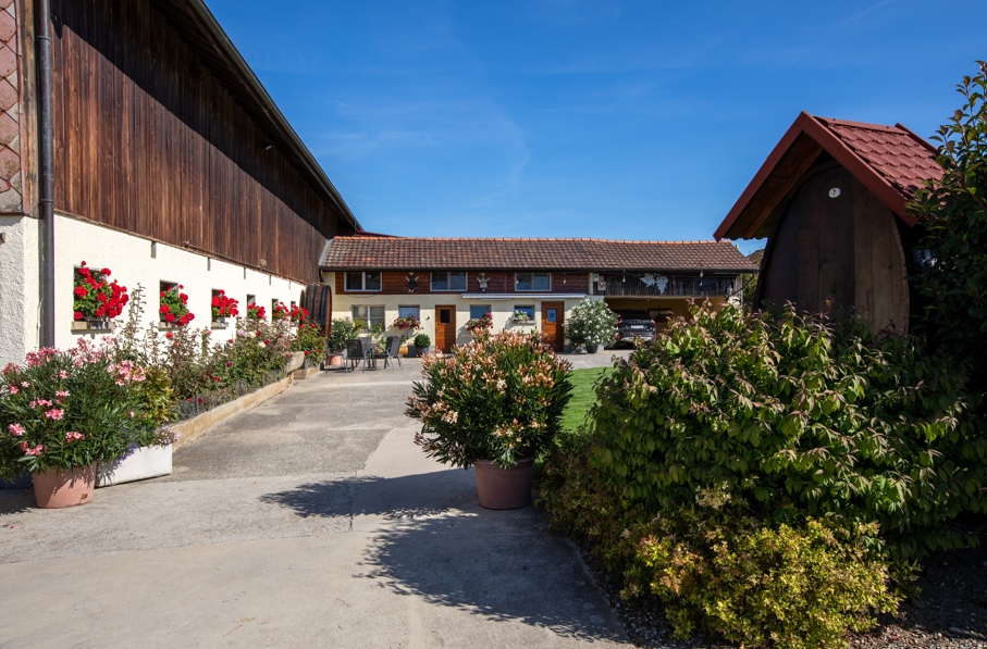 Image de la grange du Domaine Bon-Boccard